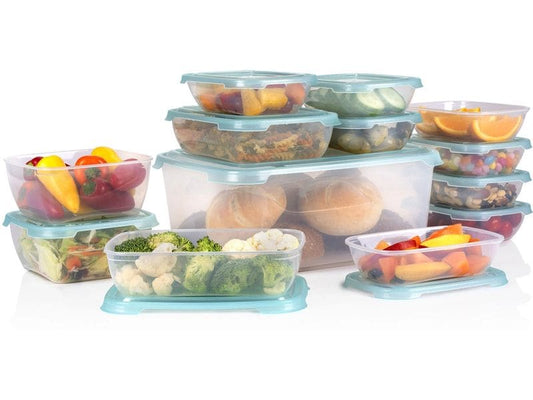 alpina | Vorratsdosen- Set, 13 Stück | 2x1150ml,2x1000ml,1x6800ml,8x500ml