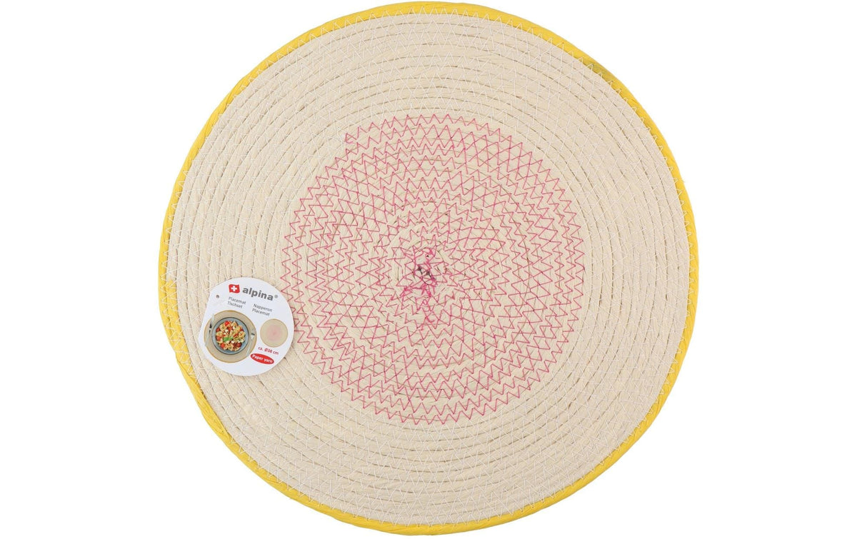 pina Tischset aus Papiergarn, Ø 38cm