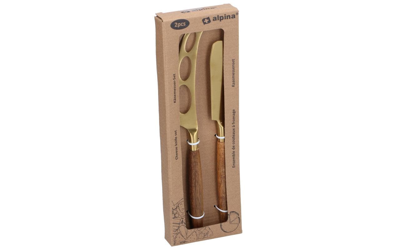 Alpina Käsemesser-Set, 2-teilig