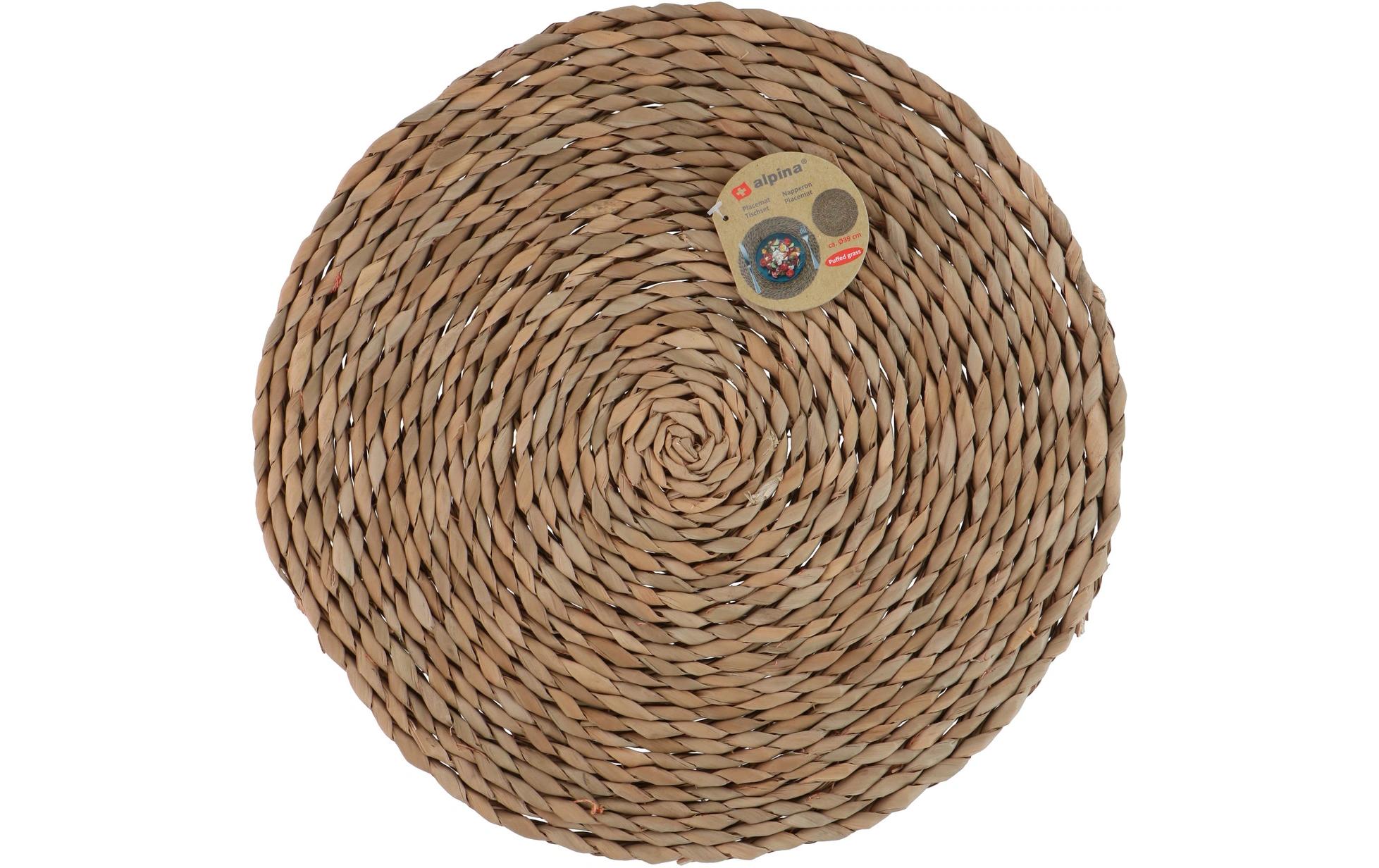 Alpina Tischset aus Gras, Ø 39cm