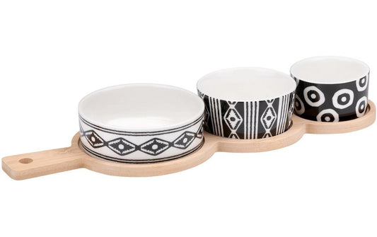 alpina | Tapas-Set, 4-teilig | 35x12x4.8 cm, CE, CB