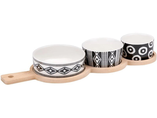 alpina | Tapas-Set, 4-teilig | 35x12x4.8 cm, CE, CB