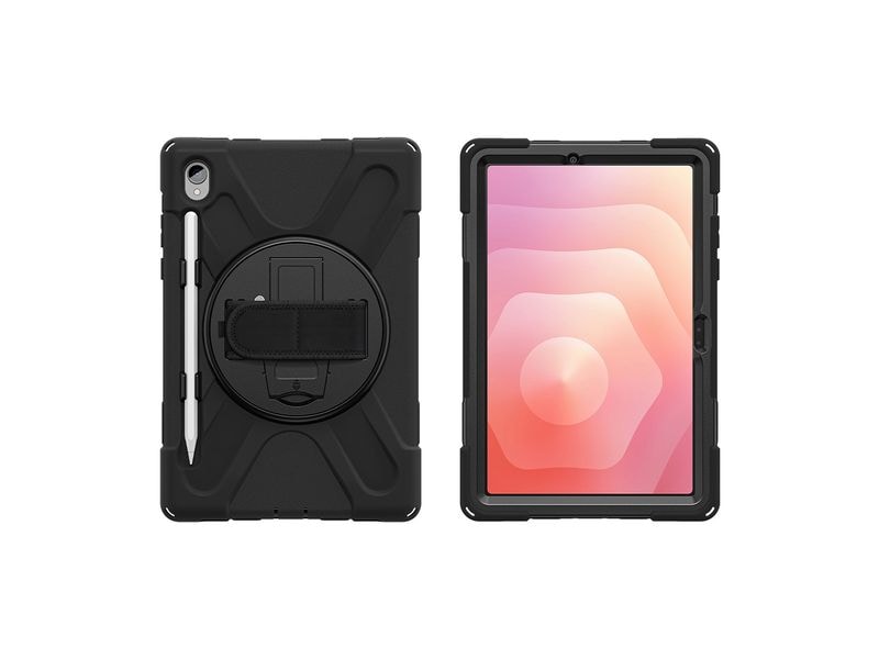 4smarts | Rugged Case Grip, Schwarz | Galaxy Tab S11