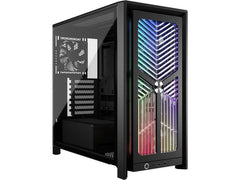 Corsair | Midi Tower Frame 4000X RS, Schwarz | 1x 3.5, 2x 2.5, 2x USB-A, 1x USB-C