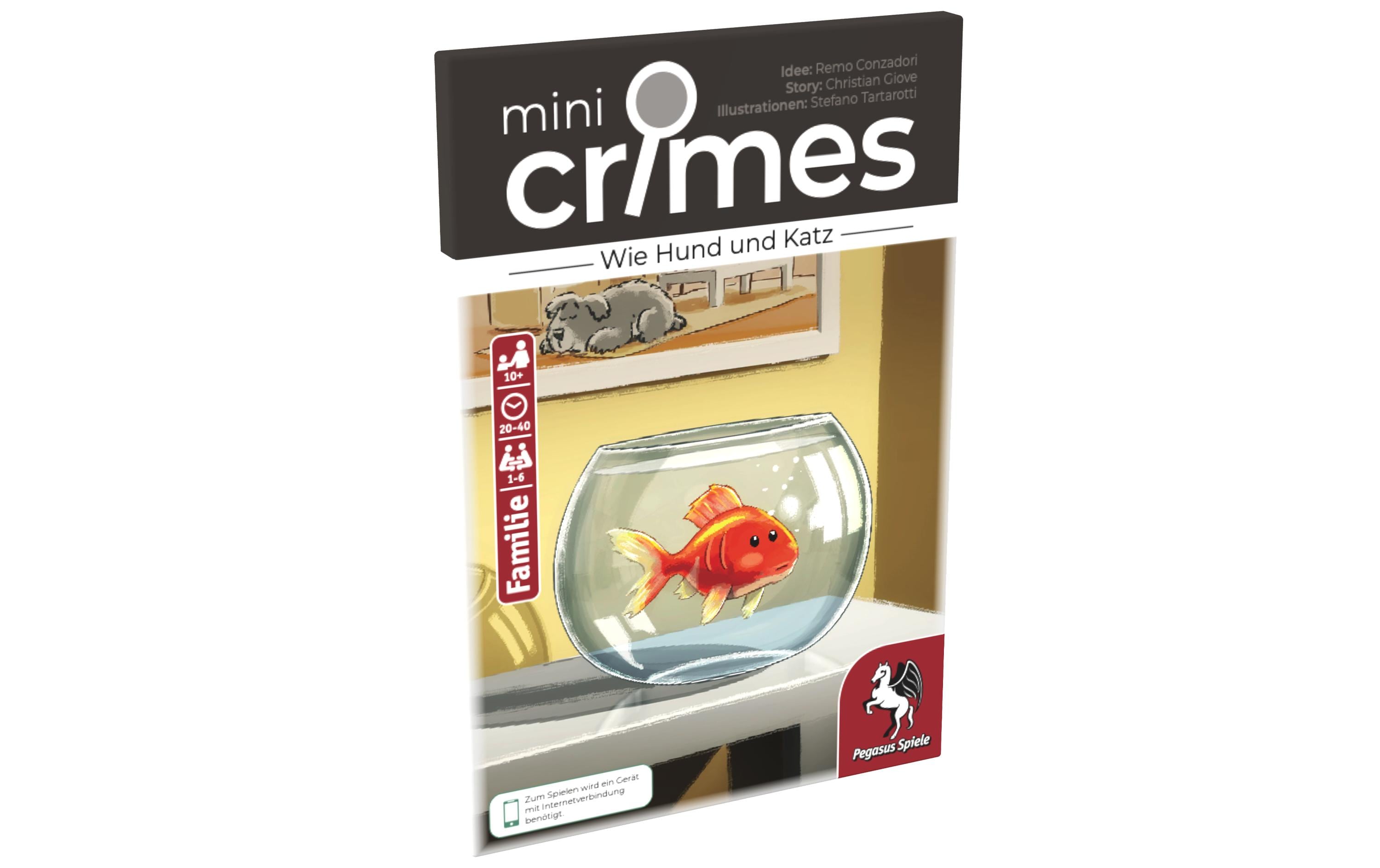 Kartenspiel MiniCrimes Wie Hund und Katz