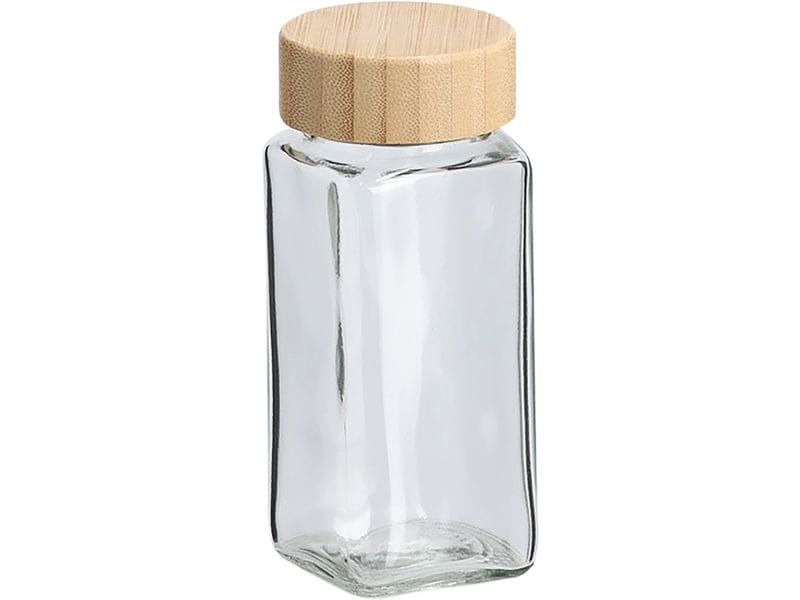 Zeller Present | Gewürzglas | Grösse: 4,5 x 4,5 x 11 cm, 120 ml