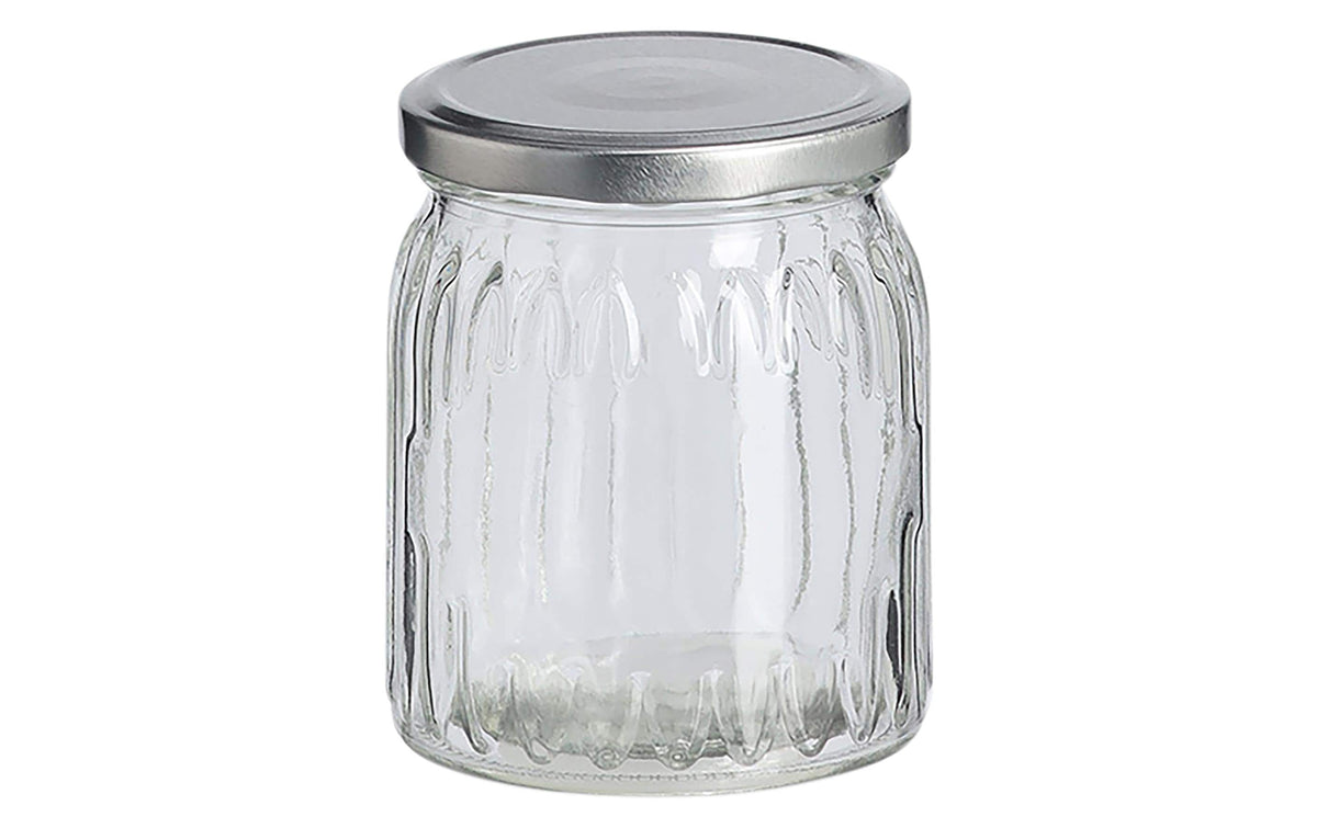 Zeller Present Einmachglas Transp./Silber