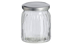 Zeller Present Einmachglas Transp./Silber