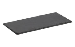 Zeller Present | Servierplatte Schiefer | Grösse: 30 x 15 x 0,7 cm