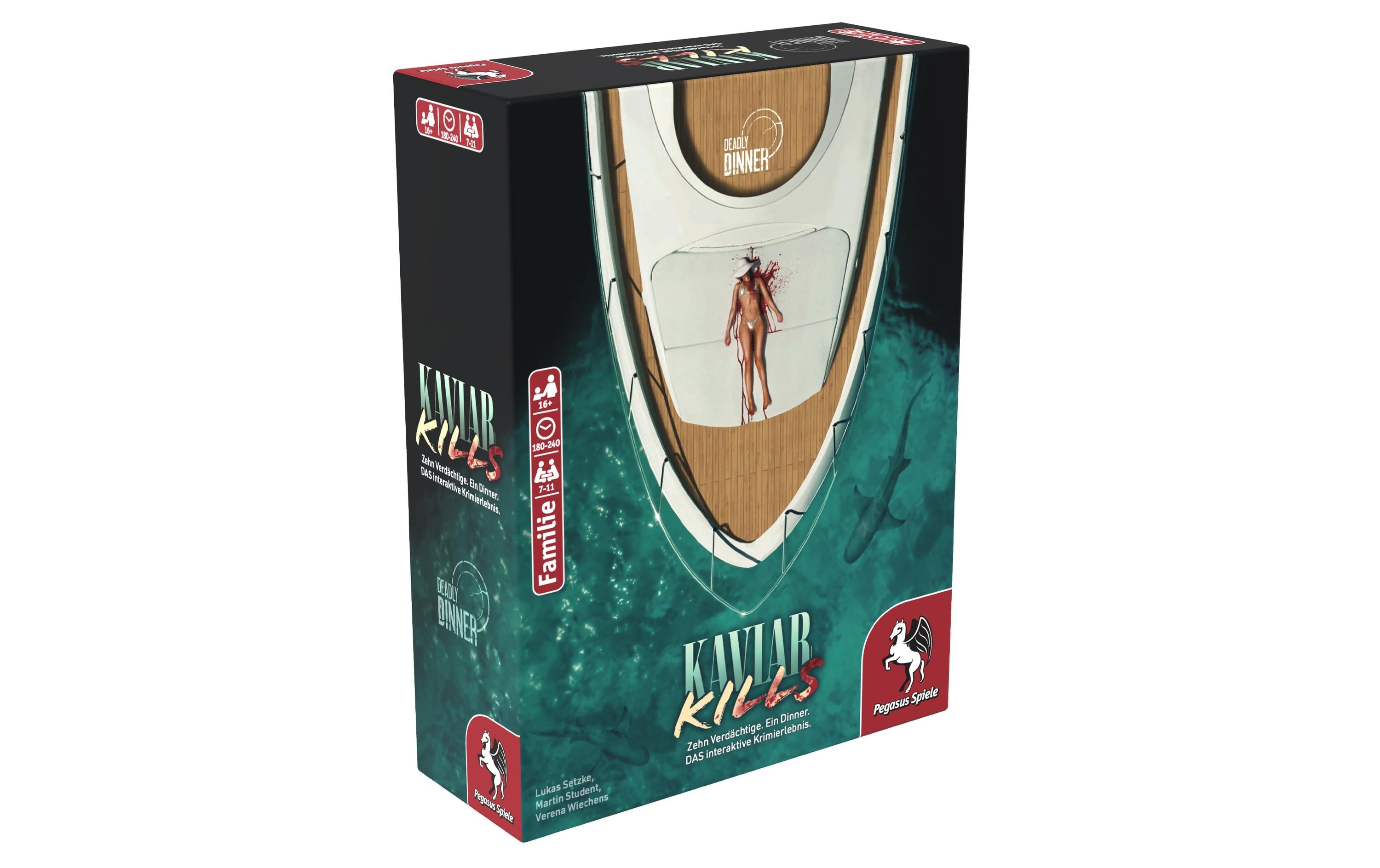 Familienspiel Deadly Dinner - Kaviar Kills
