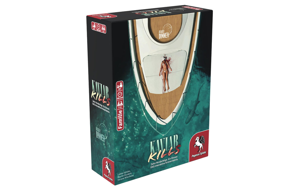 Familienspiel Deadly Dinner - Kaviar Kills