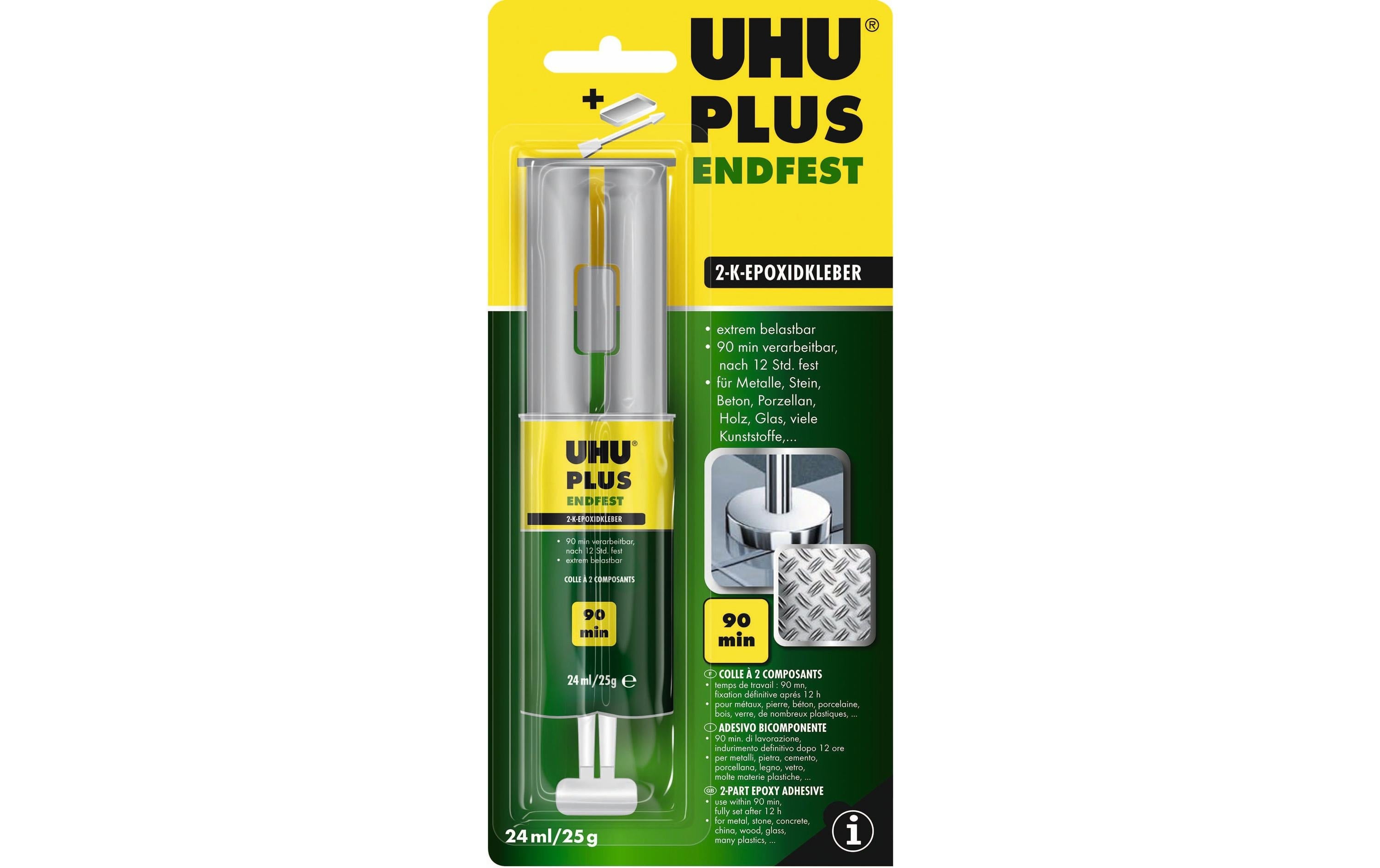 UHU Zweikomonentenkleber plus