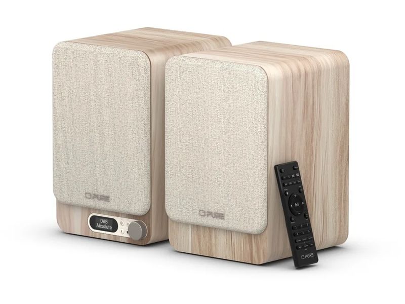 Pure | Aktivlautsprecher Classic Active | Cotton white, HDMI, DAB+, BT5.3, OLED