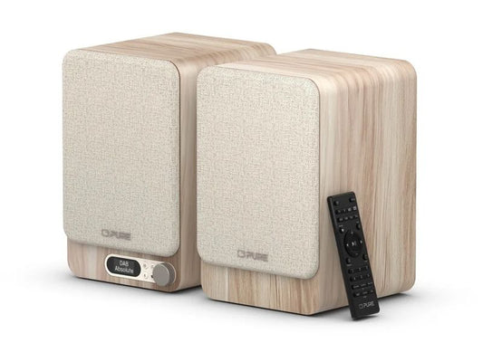 Pure | Aktivlautsprecher Classic Active | Cotton white, HDMI, DAB+, BT5.3, OLED