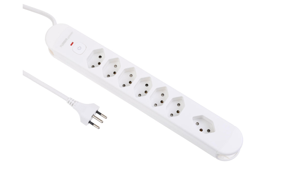F.power Steckdosenleiste Tuttovario 7xT13