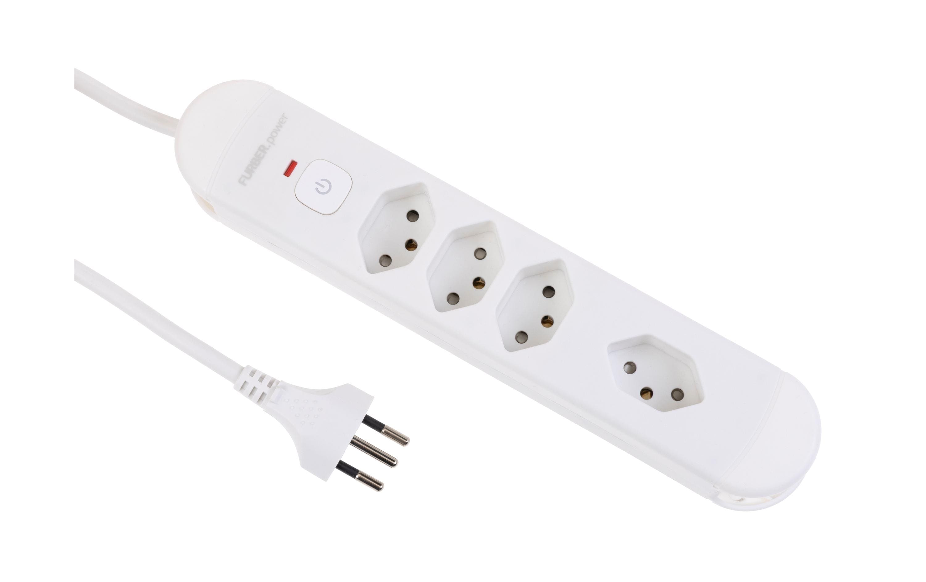 F.power Steckdosenleiste Tuttovario 4xT13