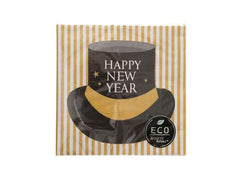 Boltze | Servietten Silvester Cheers | Grösse: 16.5 x 16.5 cm, 20 Stück