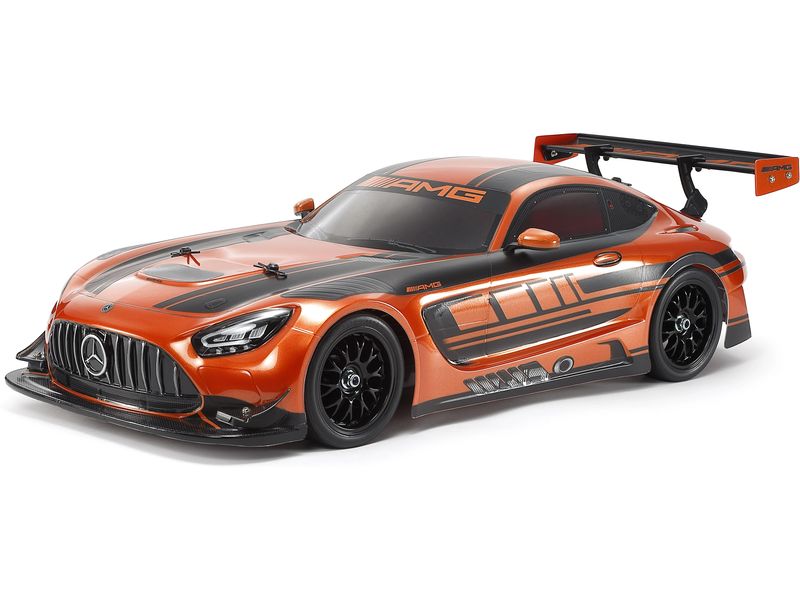 Tamiya | Mercedes AMG GT3 EVO Orange Painted | Bausatz, 1:10, 4WD, TT-02