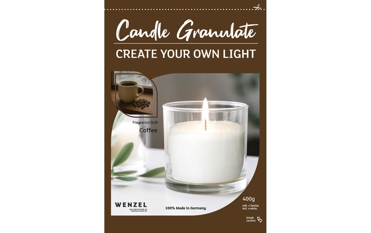 Wenzel Wachs-Granulat Coffee