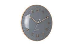 KARLSSON | Wanduhr Esencia Dome | 30 cm, Dark Grey