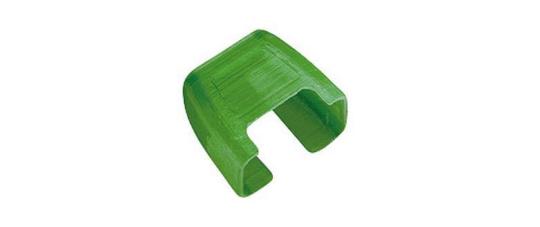R&M Patchkabel Clips, 20er-Pack, grün