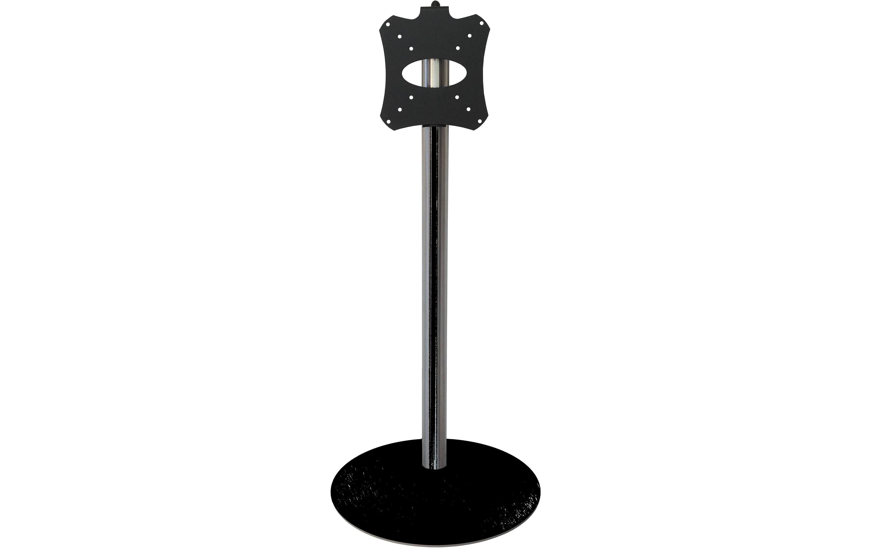 Audioraq TV Ständer Edelstahl schwarz
