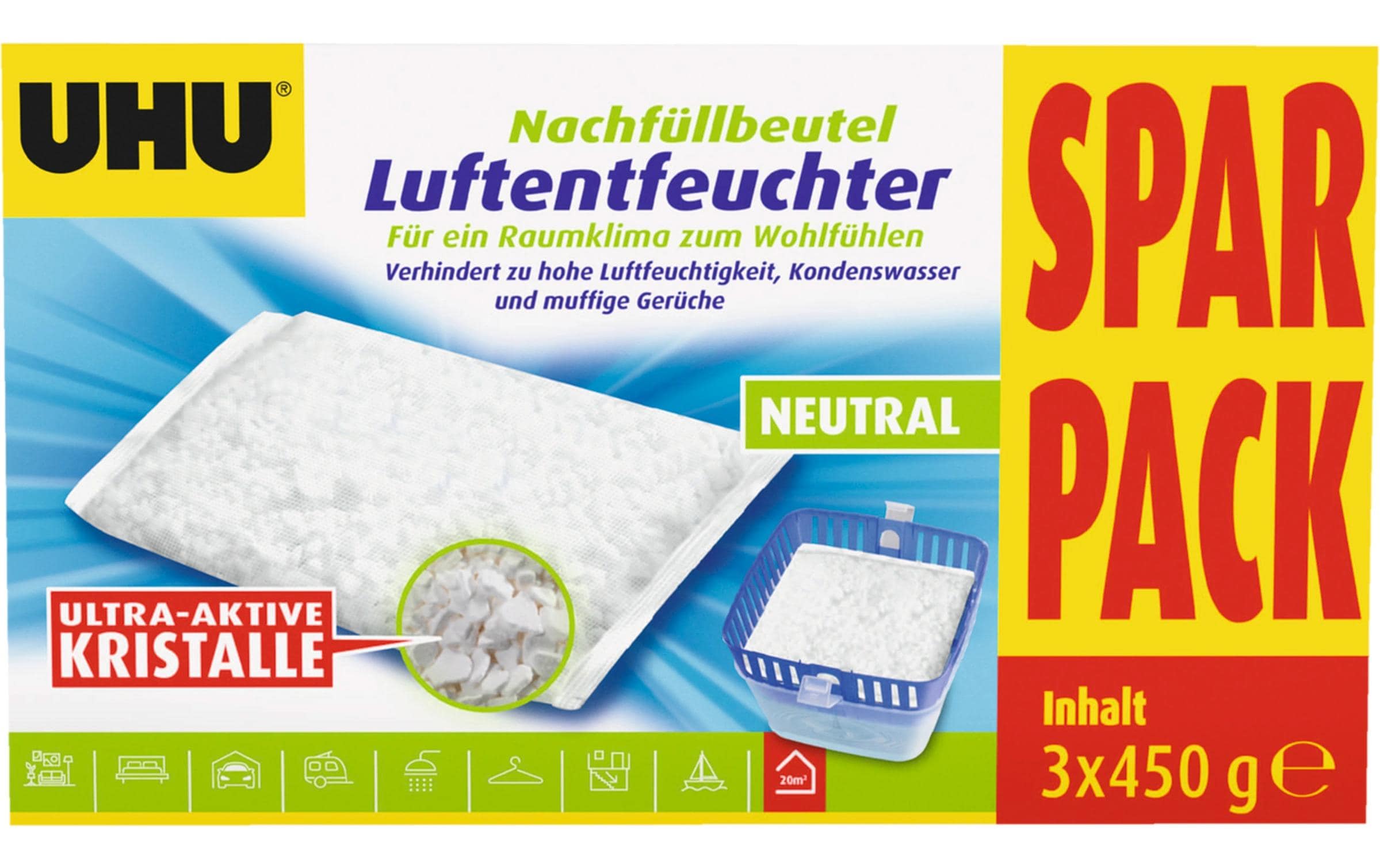 UHU Luftentfeuchter Ersatz Artikel 350616