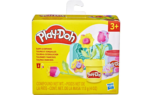 Play-Doh Blumen im Töpfchen