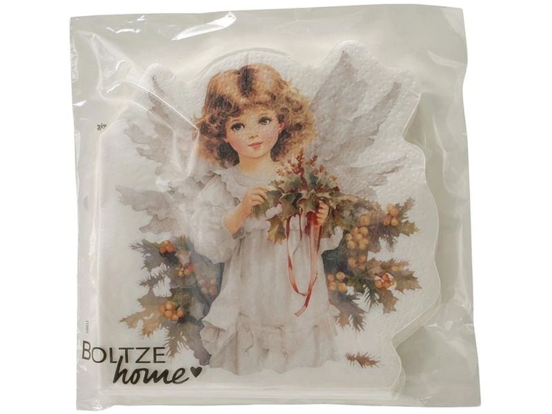 Boltze | Servietten Clara | Grösse: 16 x 16 cm, 20 Stück