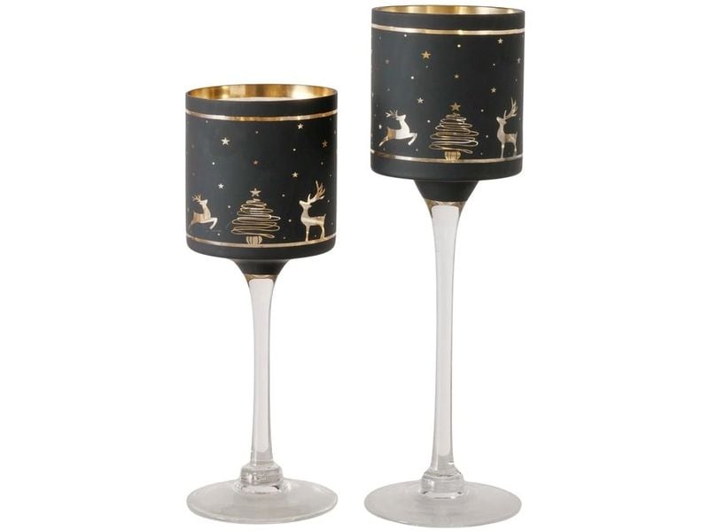 Boltze | Windlicht Cervo | 2-teilig