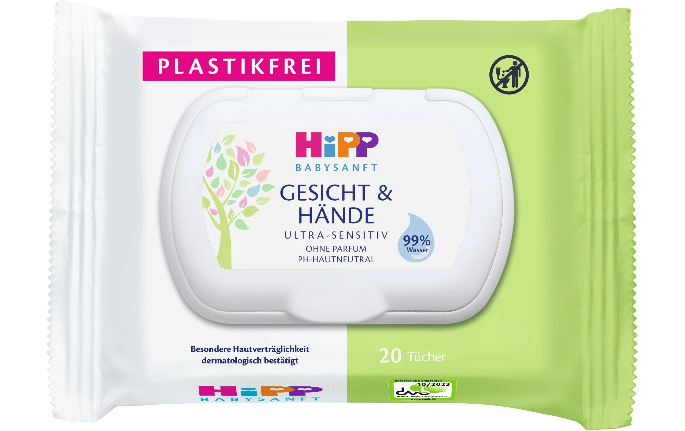 Hipp Babysanft Feuchttücher
