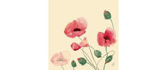 Duni Servietten Bio DSF Poppy Charm