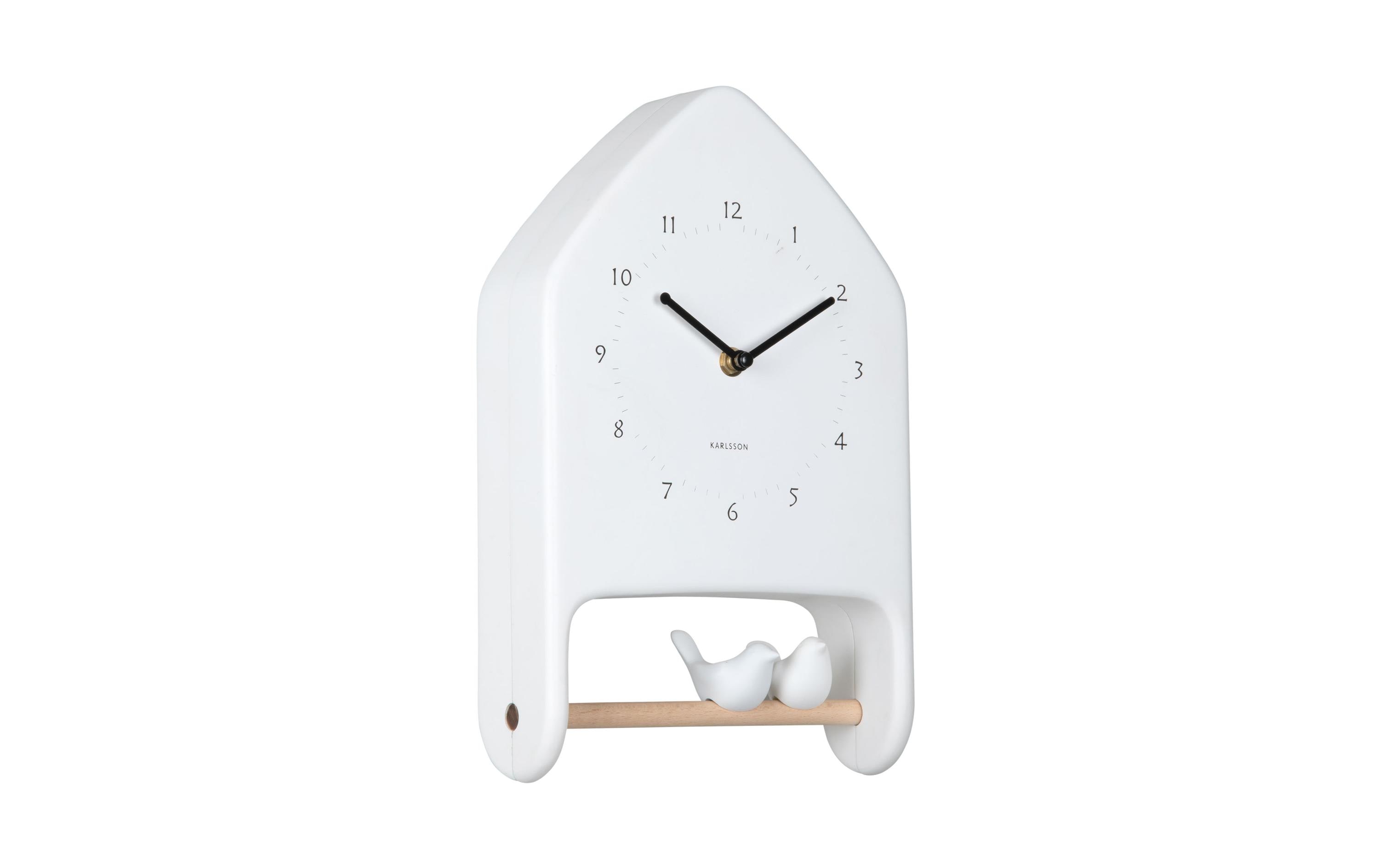 KARLSSON Wanduhr Love Birds