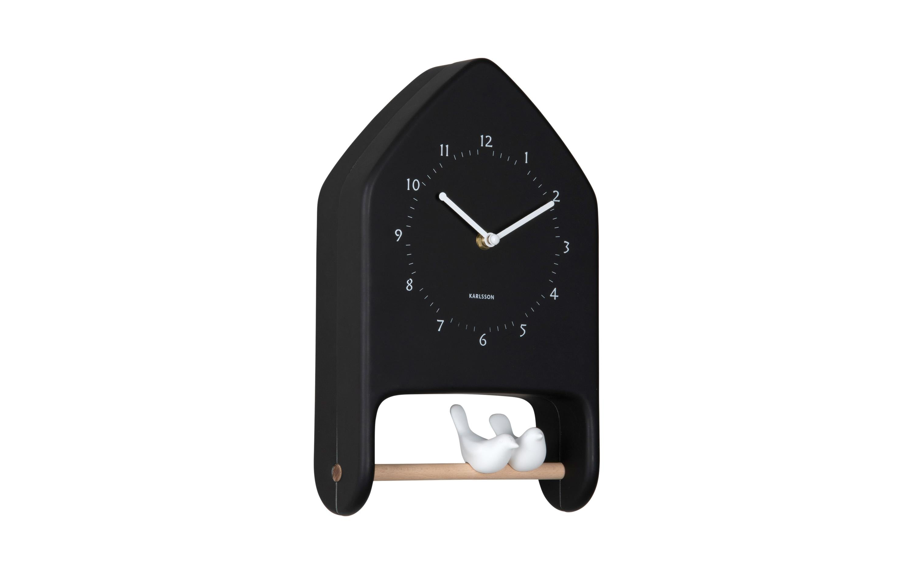 KARLSSON Wanduhr Love Birds
