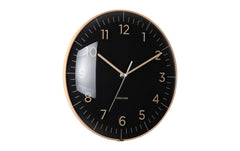 KARLSSON | Wanduhr Esencia Dome | 30 cm, Black