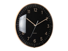 KARLSSON | Wanduhr Esencia Dome | 30 cm, Black