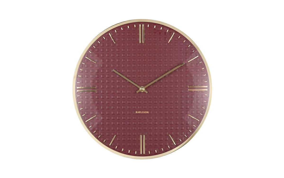 KARLSSON Wanduhr Riqueza
