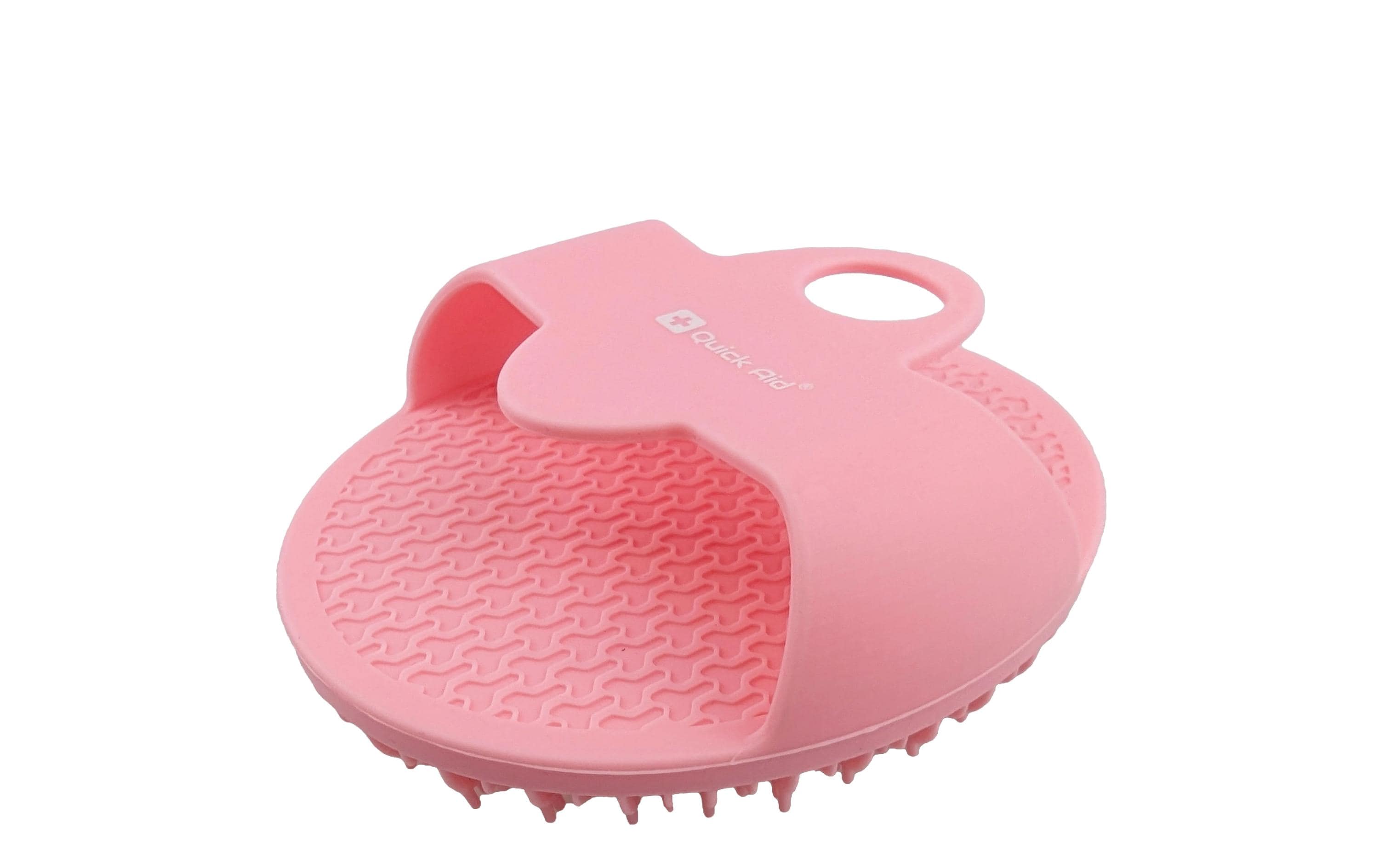 Quick Aid Körperbürste aus Silikon Pink