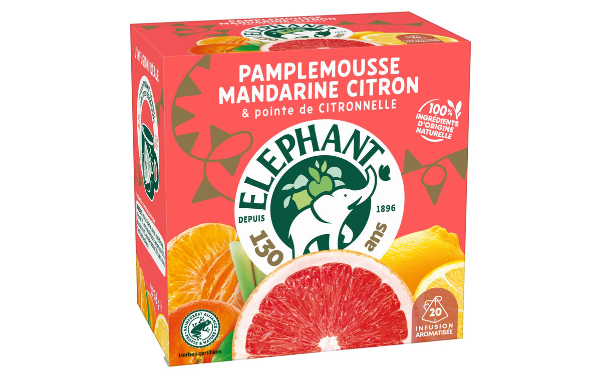 Eléphant Infusion Pample, Manderine