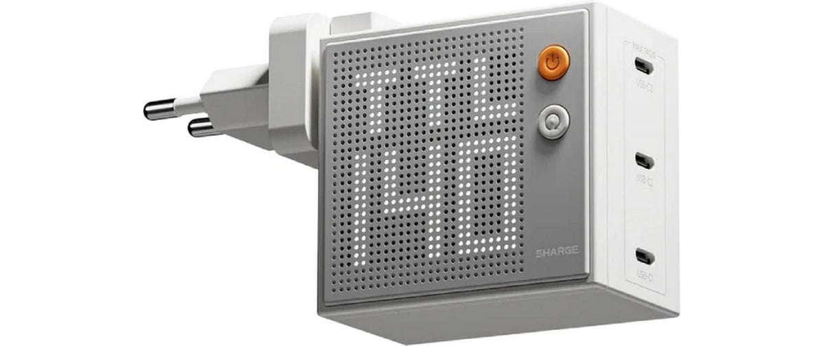 Sharge Ladegerät PIXEL 140, 140W, weiss