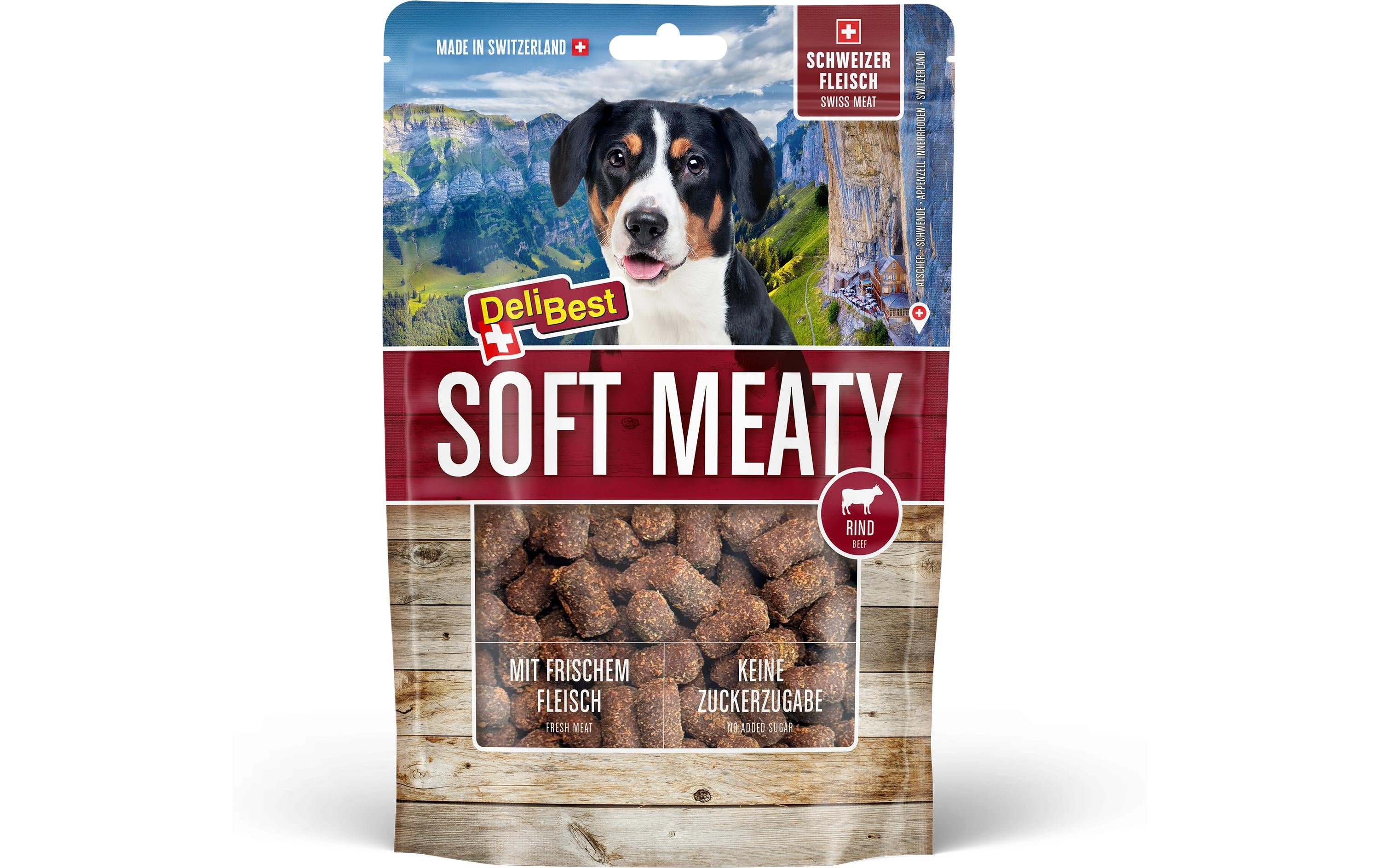 DeliBest Soft Meatys aus Schweizer Rind