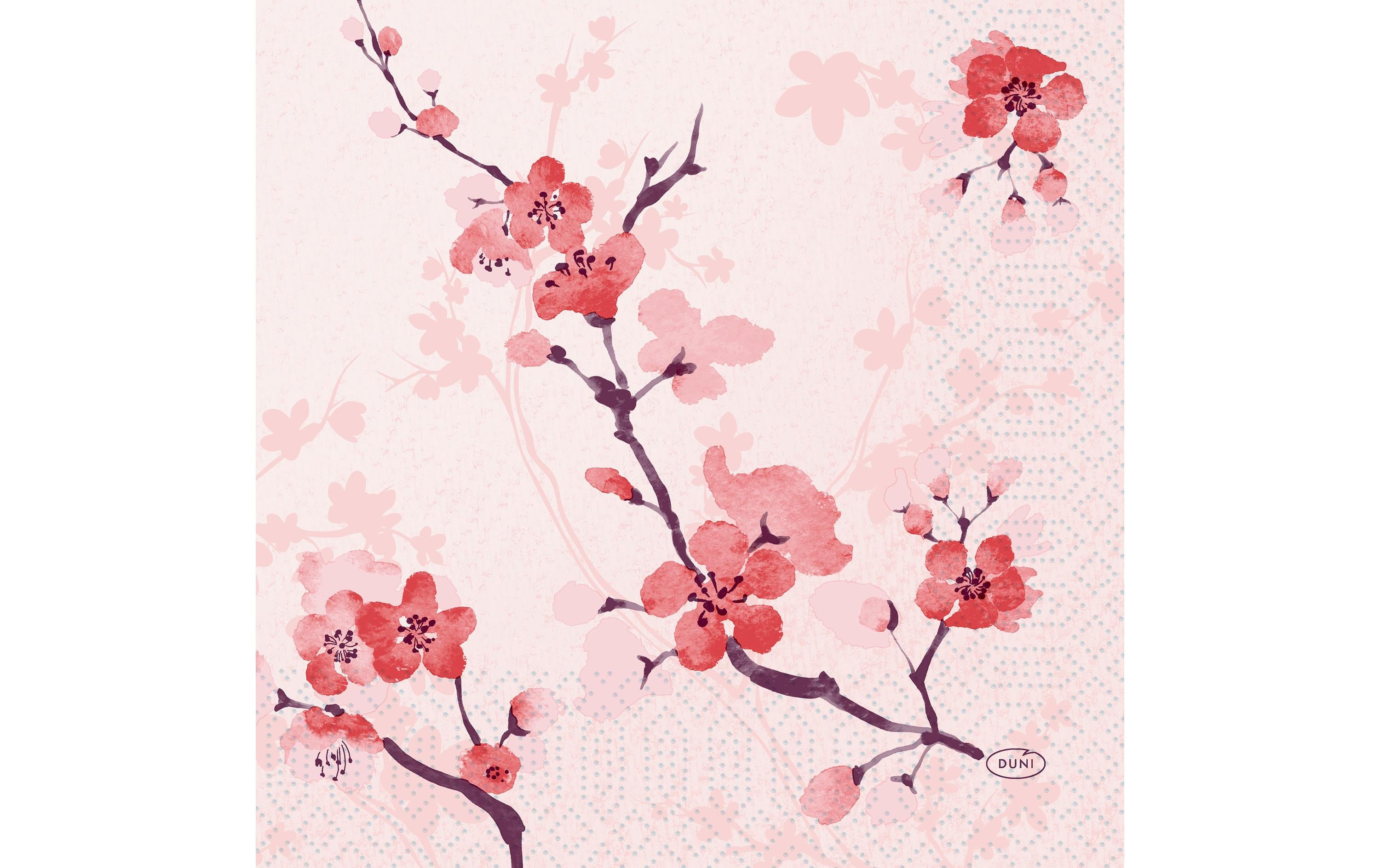 Duni Servietten 3-lagig Cherry Breeze