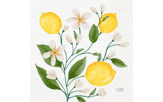 Duni Servietten 3-lagig Lemon Fiesta