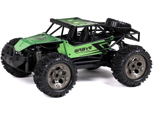 TEC-TOY | Brave R/C 1:12, 2,4GHz | 7,4V 500mAh Li-Ion, green