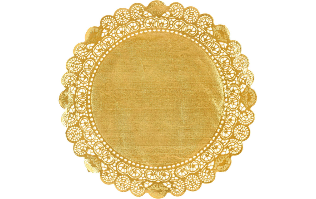Duni Tortenspitzen Rund 36cm gold