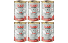 Grau Dog Puppy Huhn + Rind + Hirse KIT