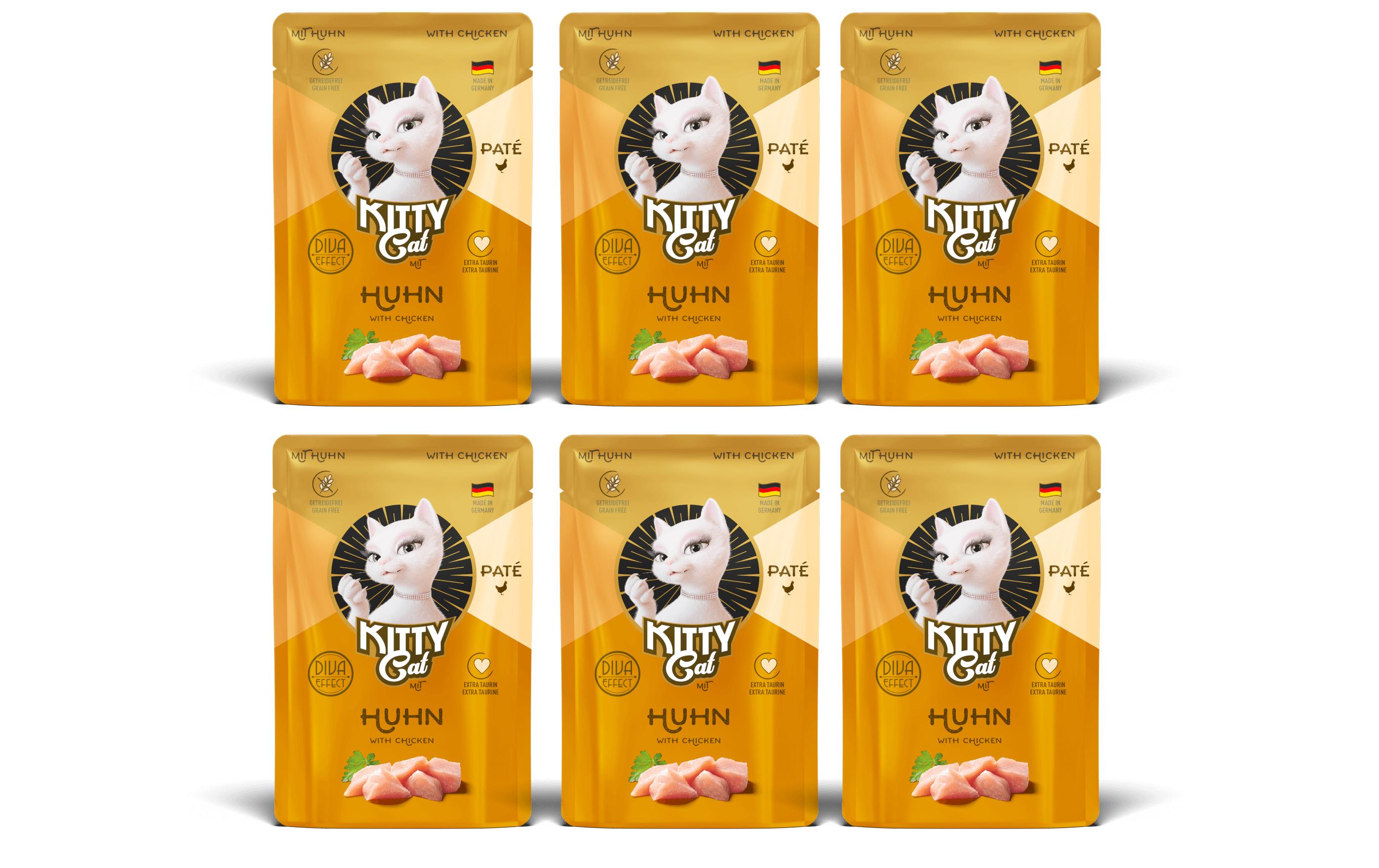 KittyCat Paté Pouch Huhn KIT