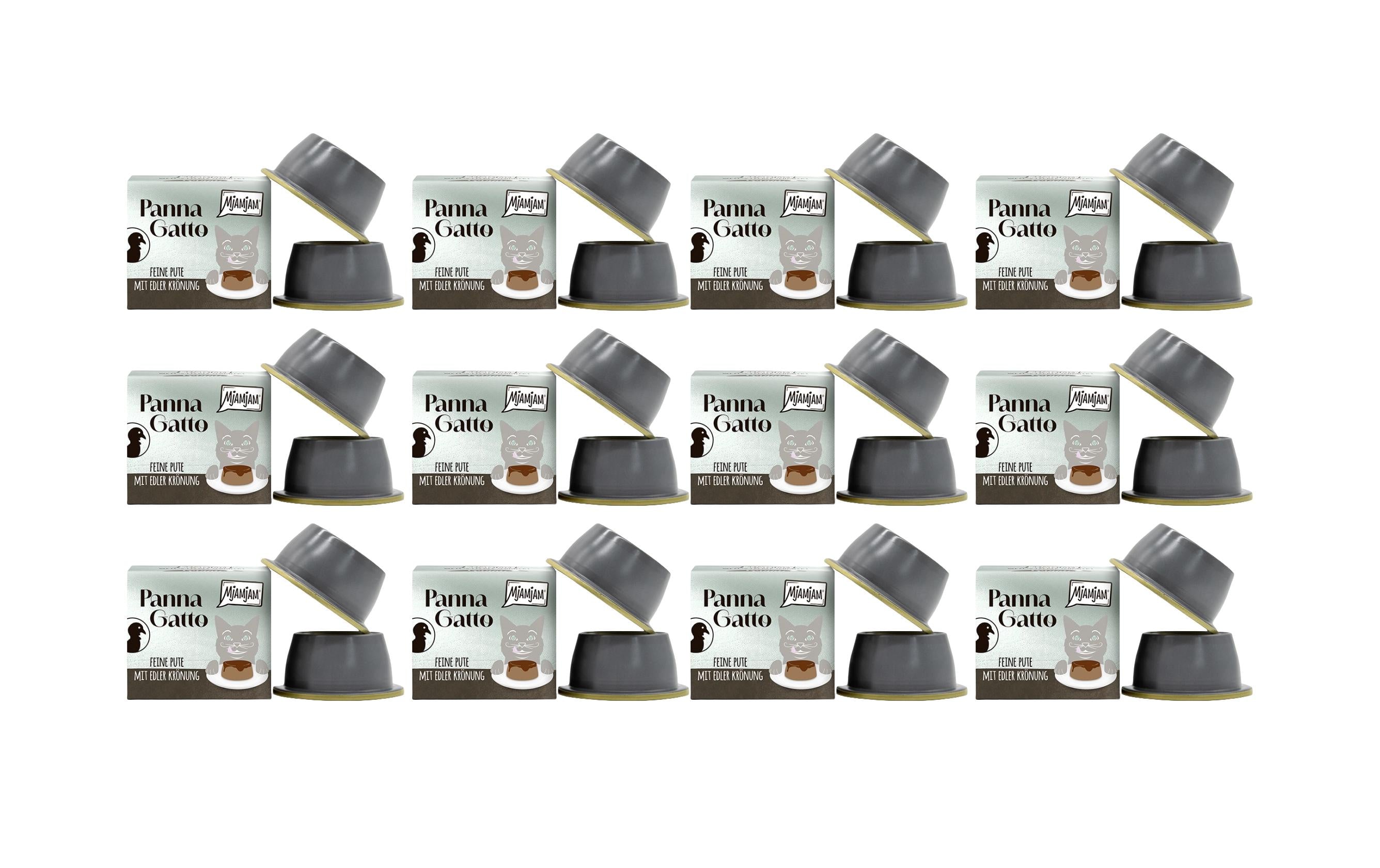 Mjamjam Cat Panna Gatto Pute 12x2x80g KIT