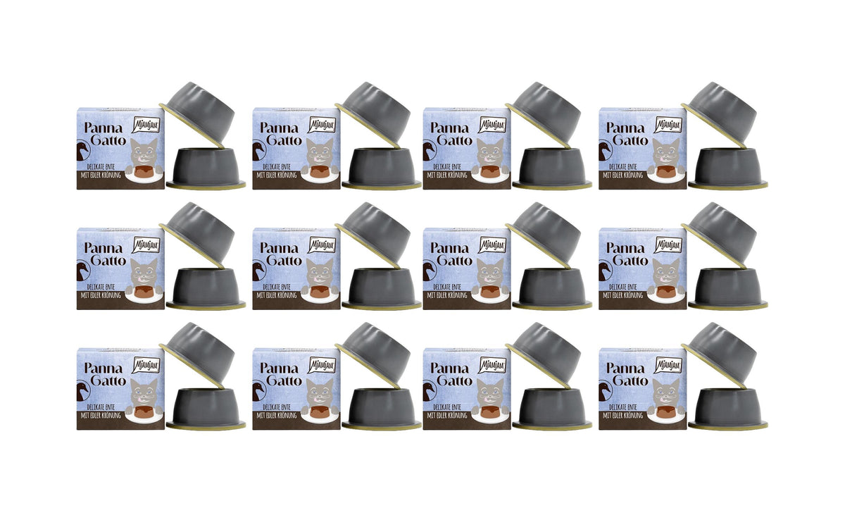 Mjamjam Cat Panna Gatto Ente 12x2x80g KIT
