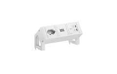 DESK2 white 1xT13 1xUSB C 45W 0,2m RAL9010